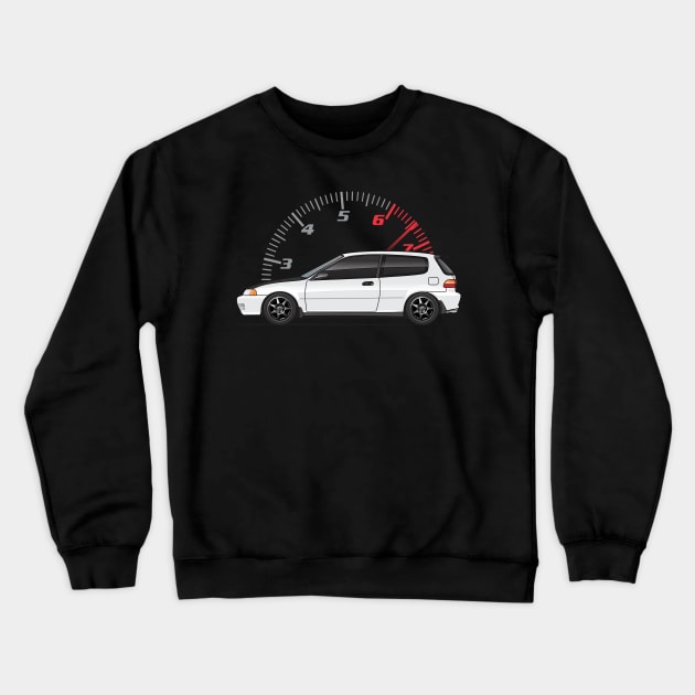 hatchback Crewneck Sweatshirt by JRCustoms44